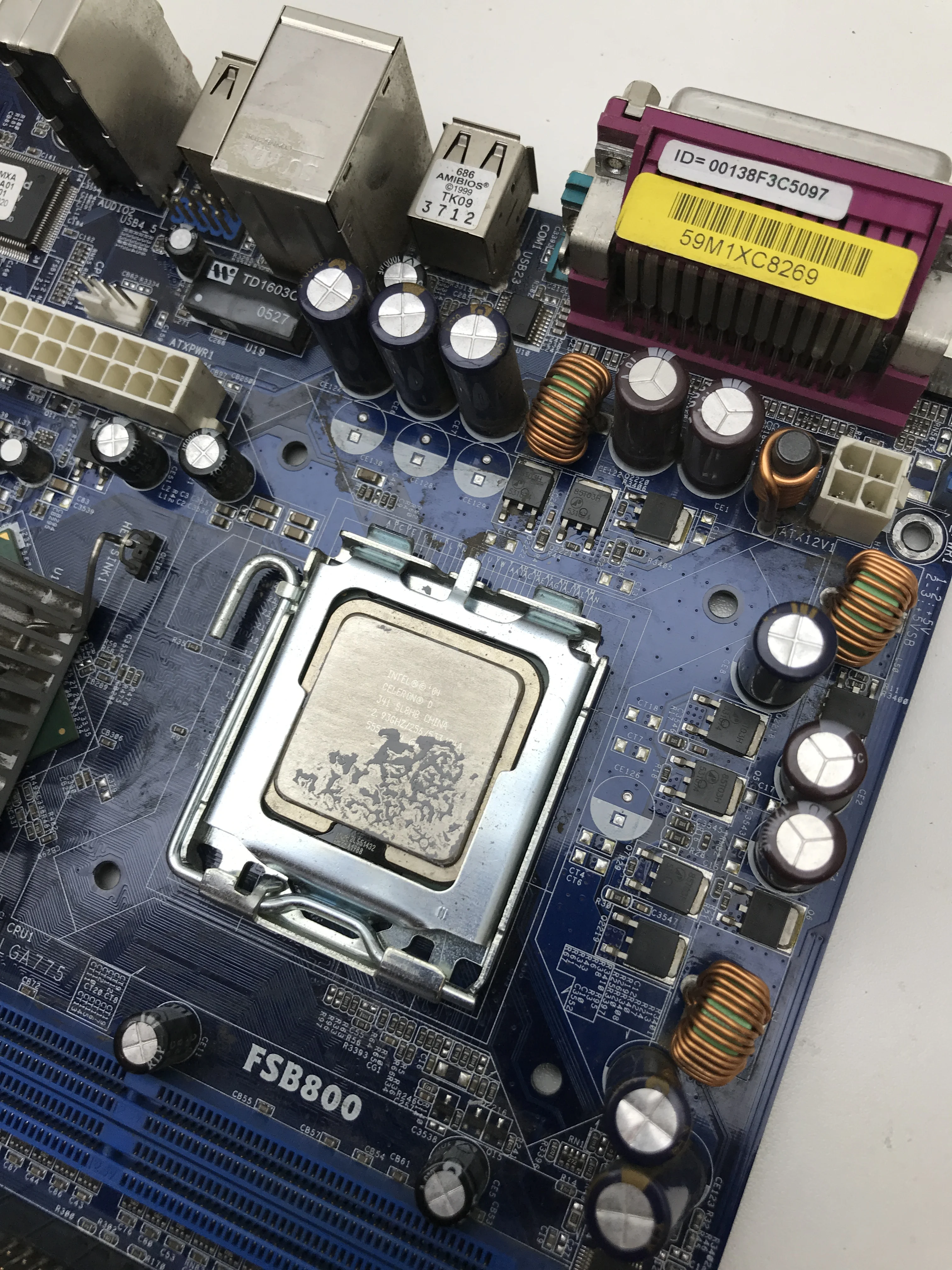 Материнская плата ASRock 775i48 LGA 775 +CPU +RAM | Компьютеры и офис