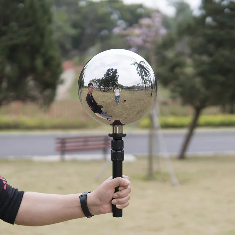 12 6 см профессиональный телефон из нержавеющей стали полый шар VFX Chrome Ball |