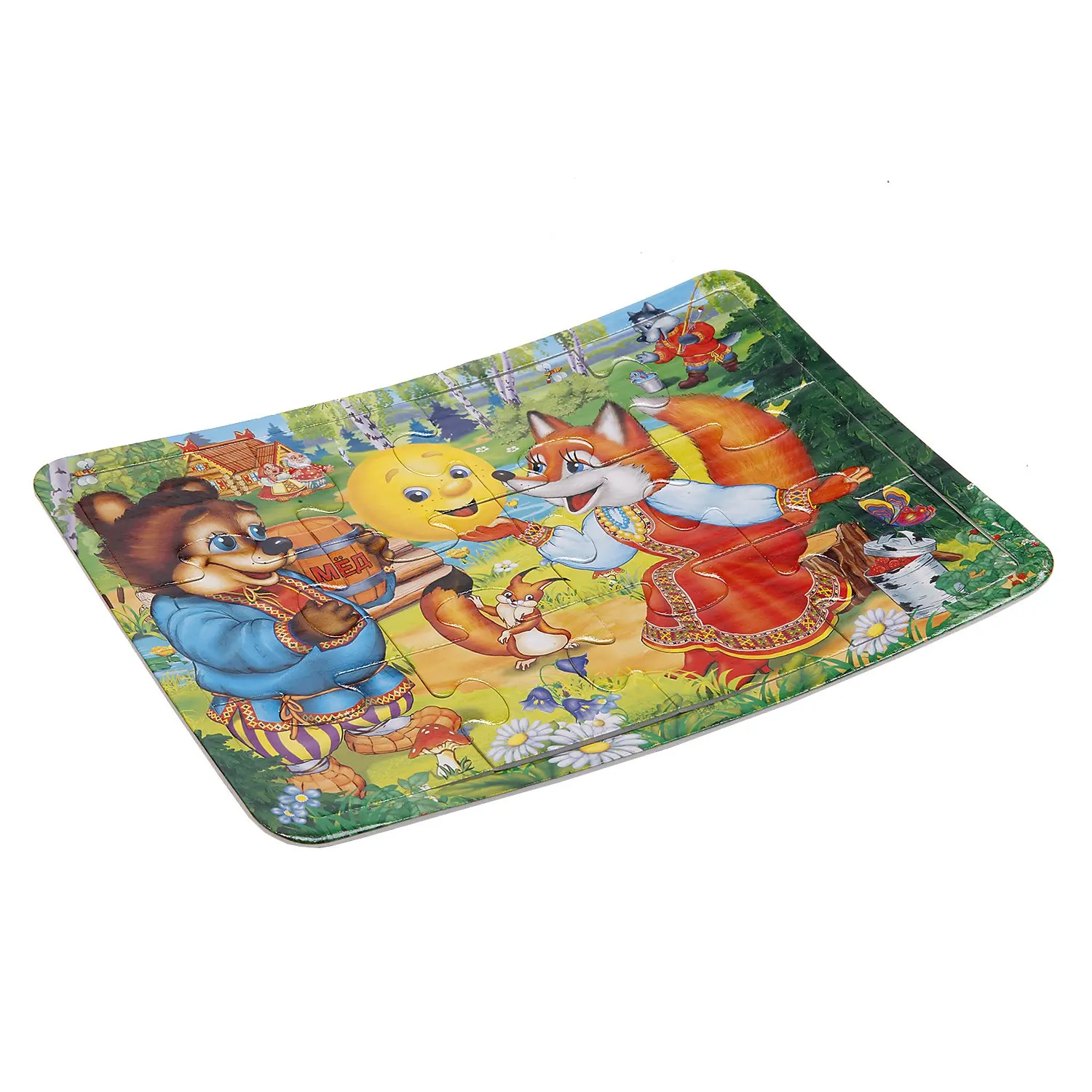 Maxi puzzle Umka Kolobok soft 12 Details | Игрушки и хобби
