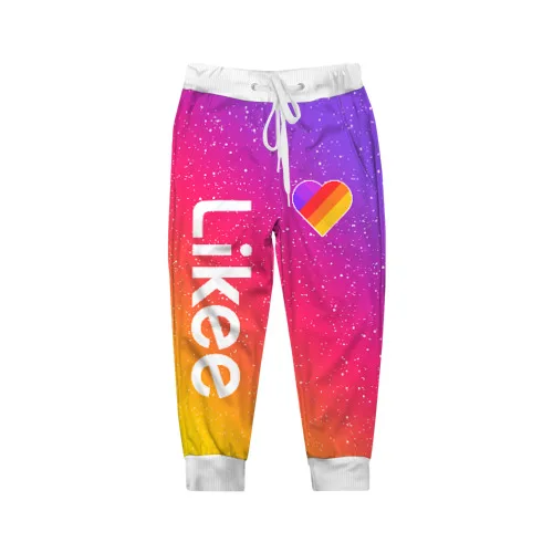 Детские брюки 3D LIKE 11 для мальчиков/девочек Легкие мягкие и трикотажные с рисунком