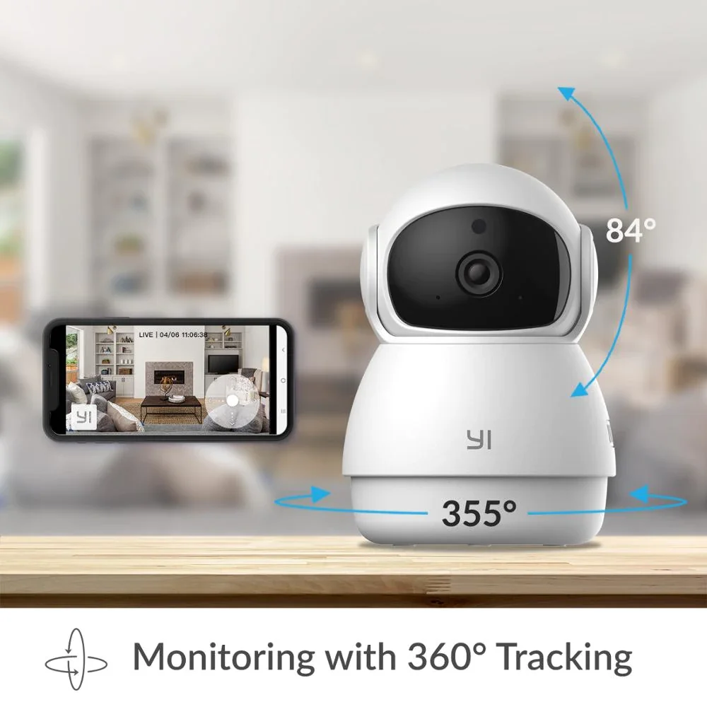 Xiaomi YI 1080p Dome Guard IP Camera Smart Video Cams With Montion Detect Wifi Security Protectio n Mini Pet Cat Dog Cam Human Detection Abnormal
