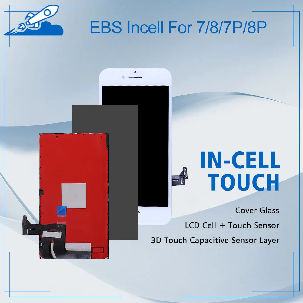 Elekworld EBS Incell для iPhone 7/8/7 plus/8 plus ЖК экран с поддержкой 3D Touch Ture tone|Экраны мобильных