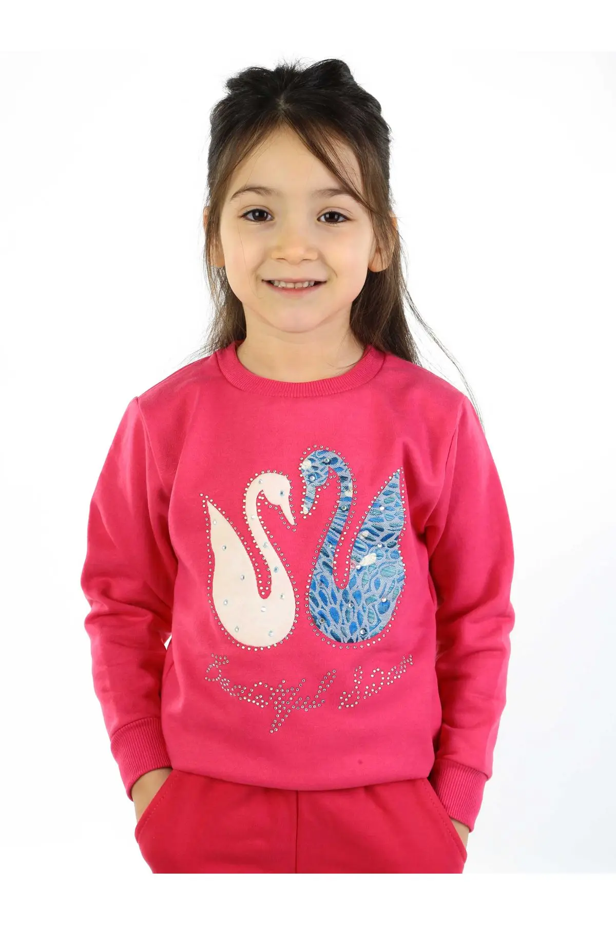 Фуксия сезонная Детская толстовка для девочек|Толстовки и кофты| |