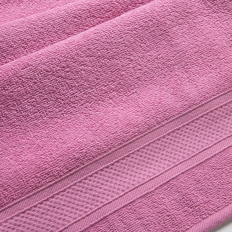 Fuchsia IV хлопок махровое полотенце, 4 размера: 40x70, 50x90,70x140100x180 см, Текстиль для дома ванной комнаты кораллового цвета Мягкая быстрая сушка - Цвет: Fuchsia