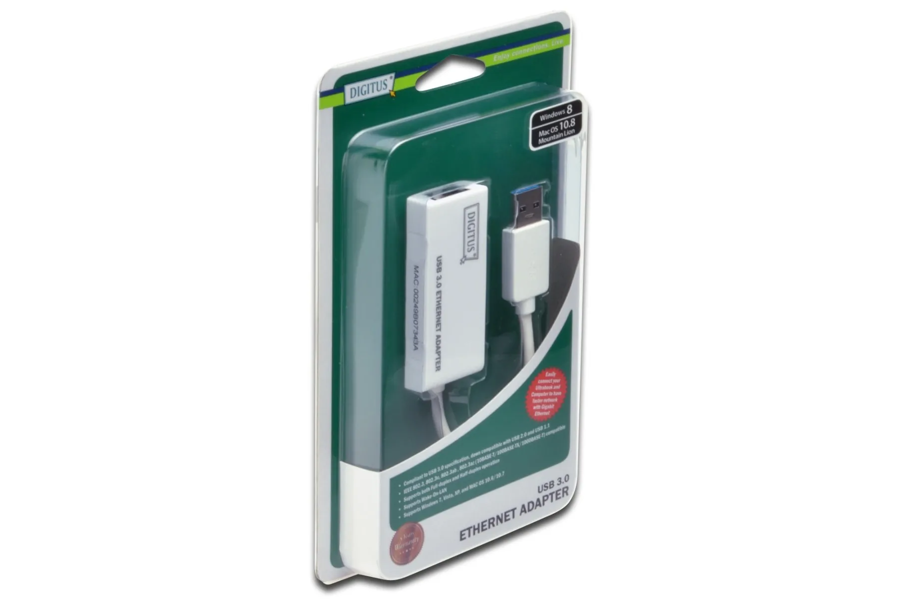 Конвертер USB 3 0 в UTP RJ45 Gigabit 10/100/1000 |