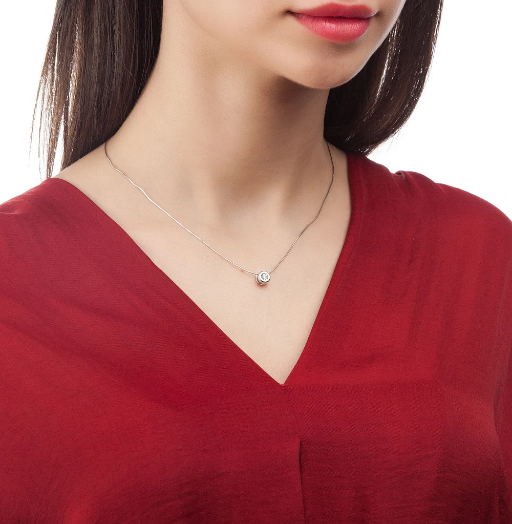 Золотая подвеска с бриллиантами SUNLIGHT проба 585 | Украшения и аксессуары