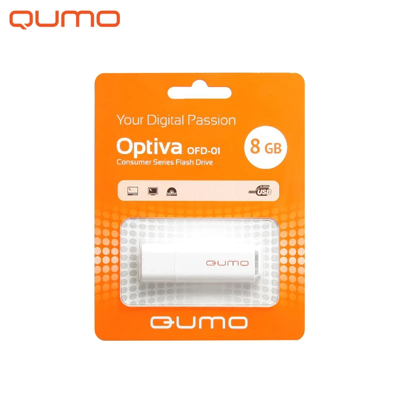 USB накопитель QUMO 21123 8GB 2.0 | Компьютеры и офис
