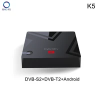 mecool k5 dvb s2dvb t2 combo hybrid tv box android 9 0 amlogic s905x3 2gb 16gb dual wifi bt4 2 smart media player