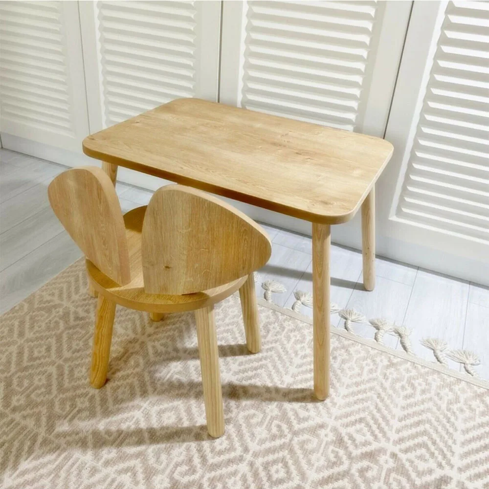 Kids Desk Chair Wooden Activity Game Study Writing Your Fun Set and | Мебель