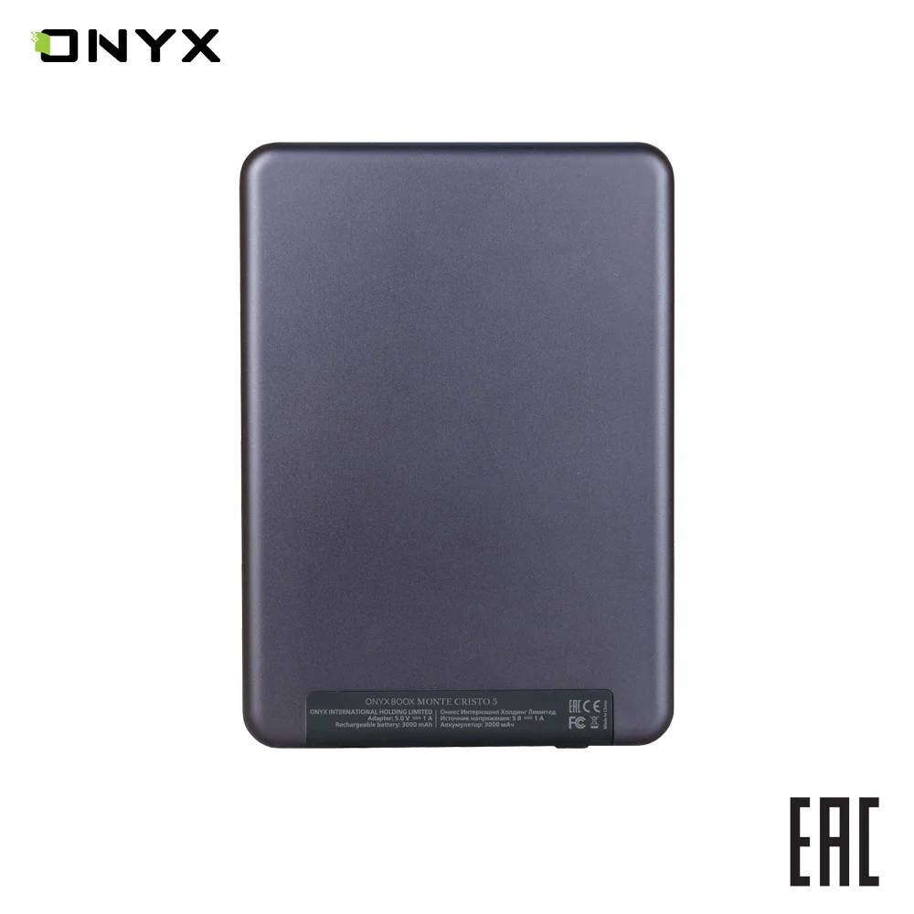 Электронная книга ONYX BOOX MONTE CRISTO 5 e Ink Carta дисплей 6 дюймов электронная с сенсорным