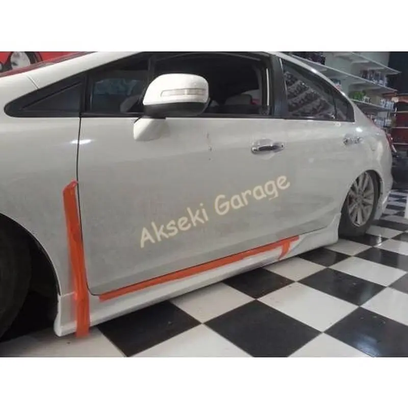 

For Honda Civic Fb7 Side Skirts Threshold 2012-2016 Sill Trim-- Car Styling Auto Accessoires Wings Ornament Stylish Tuning Flap
