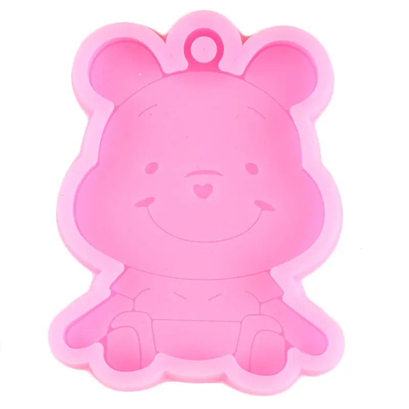 Формы для ключей из эпоксидной смолы в виде медведя и пуха | Дом сад