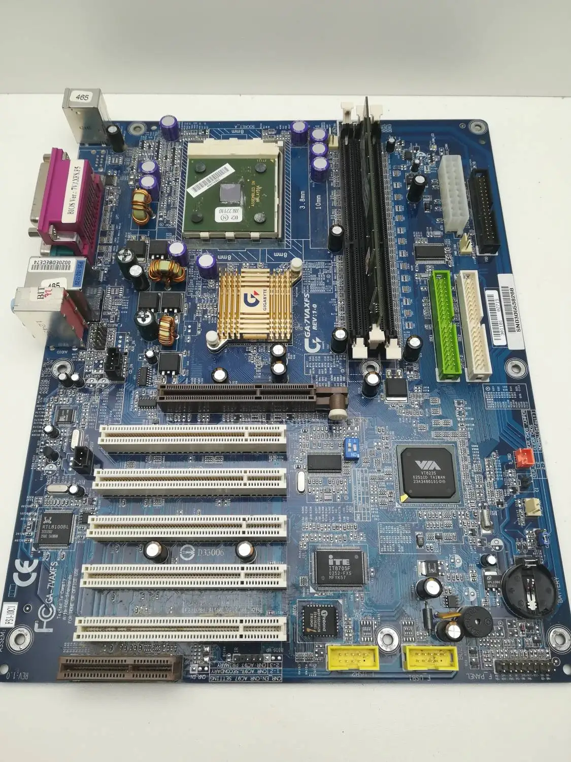 Материнская плата Gigabyte GA-7VAXFS Socket 462 | Компьютеры и офис
