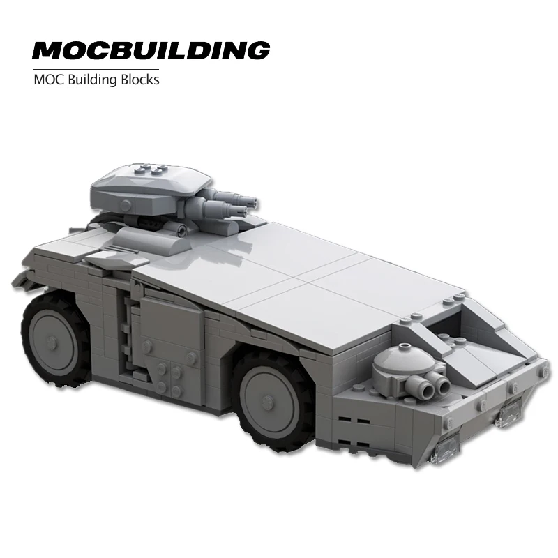 

551PCS MOC Building Blocks M557 Armored Vehicle Movie Ideas Military World War Army Car Model Bricks Toy For Kids gifts