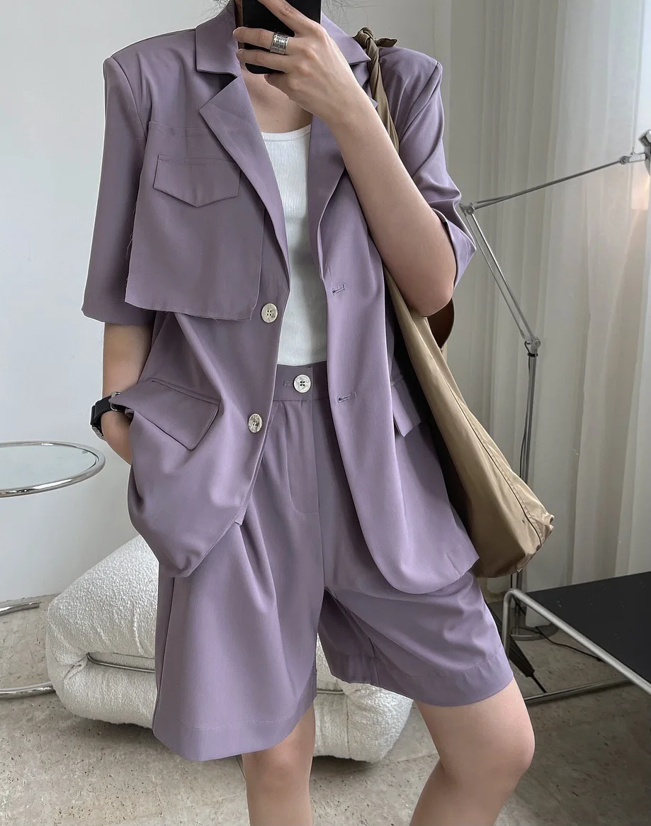 woman new model rayon jacket with short sleeves from set