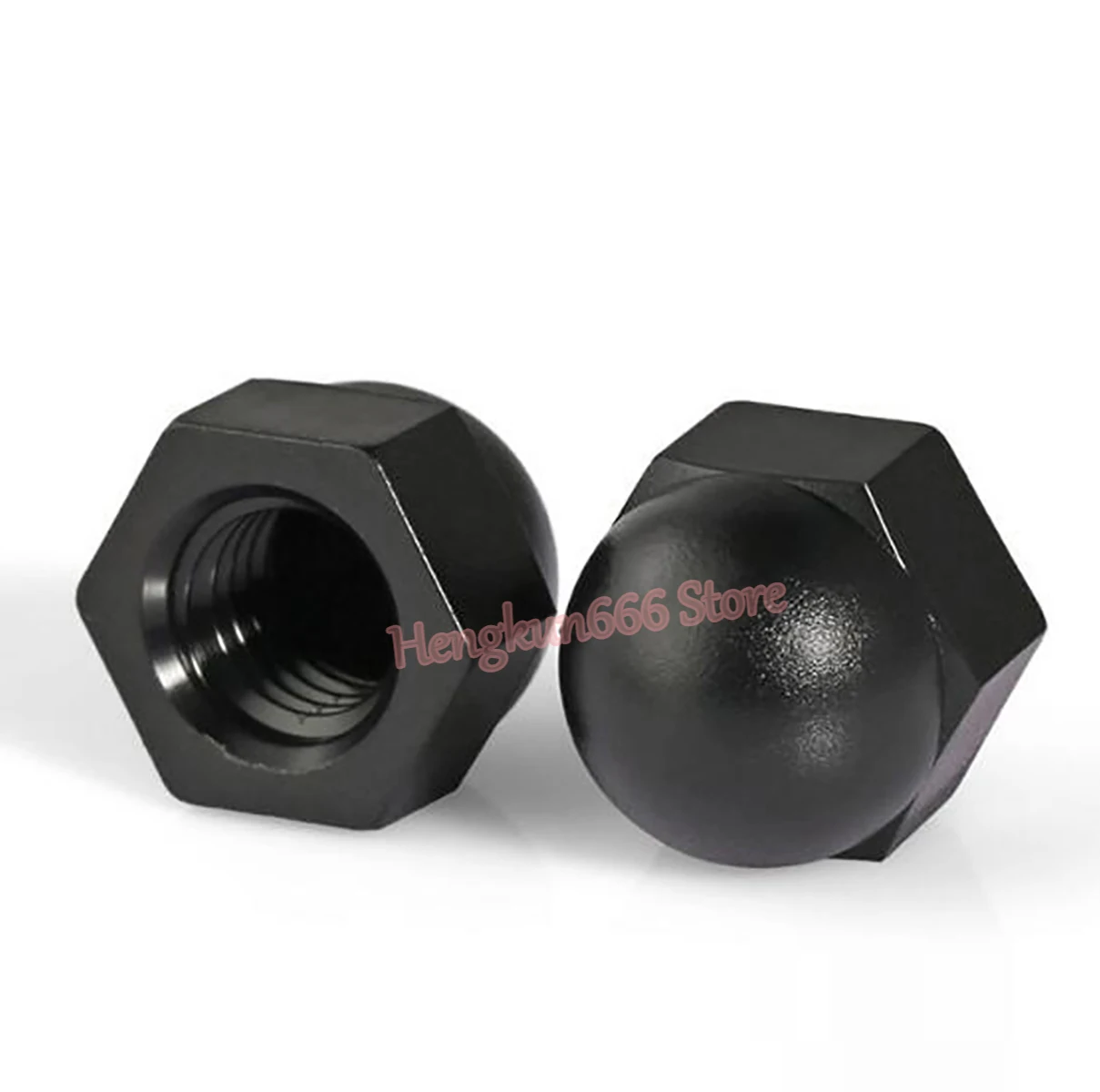 Пластиковые колпачки гайки купольная головка гайка нейлоновые черные/белые