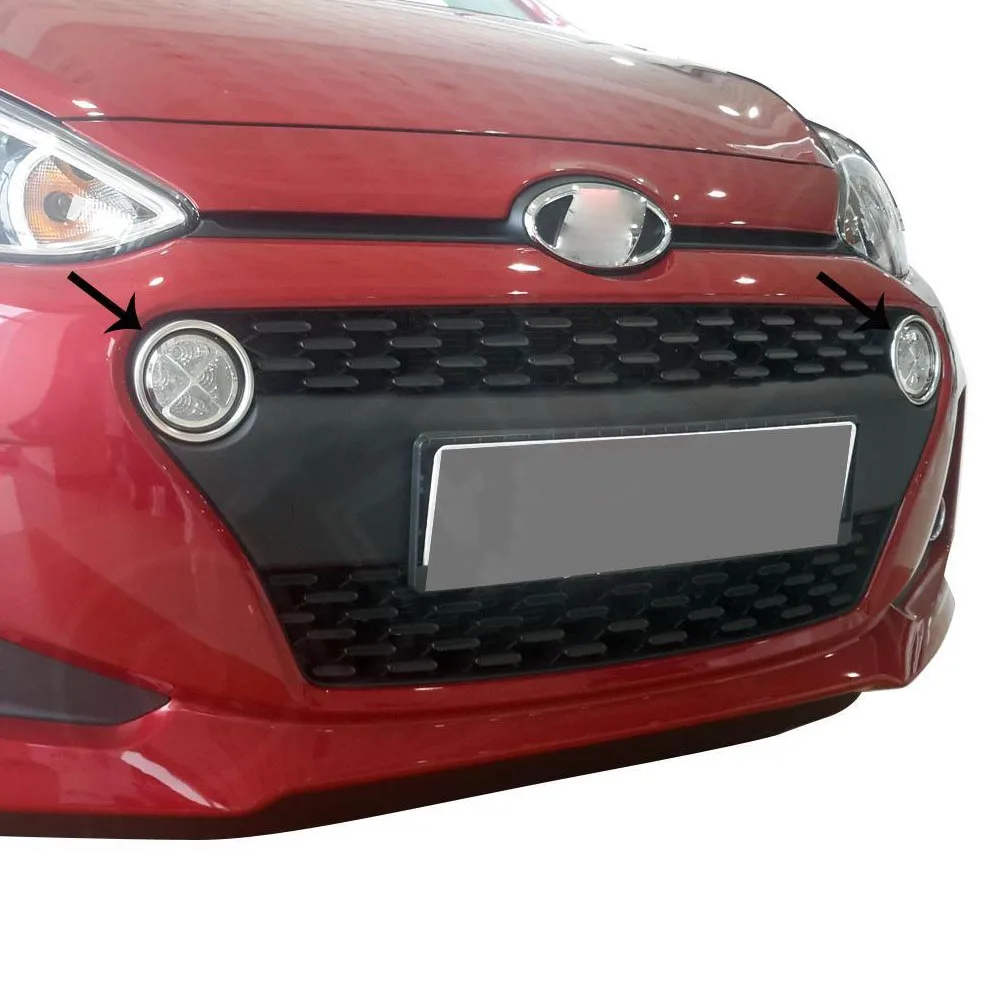

Hyundai i10 Chrome Daytime running light Frame 2 Piece Stainless Steel (2017-)