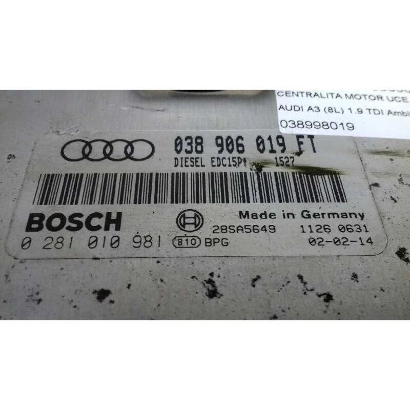 1758888 распределительный двигатель EUA AUDI A3 | Автомобили и мотоциклы