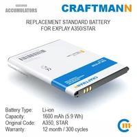 craftmann battery for explay a350star a350star