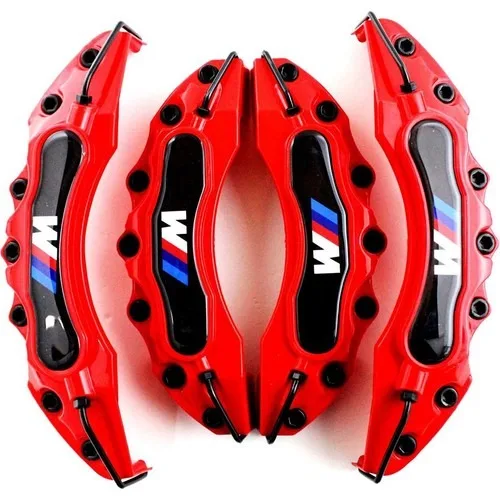 

For BMW M Brake Caliper Cover 4 Pcs M Black Blue Green Red Orange Yellow Auto Replacement parts Accessories Brake Systm