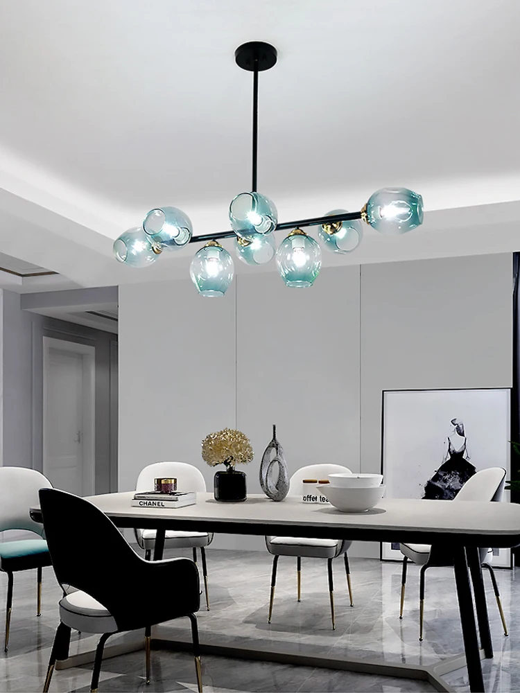 Подвесная лампа для столовой кухни островка скандинавский винтажный домашний