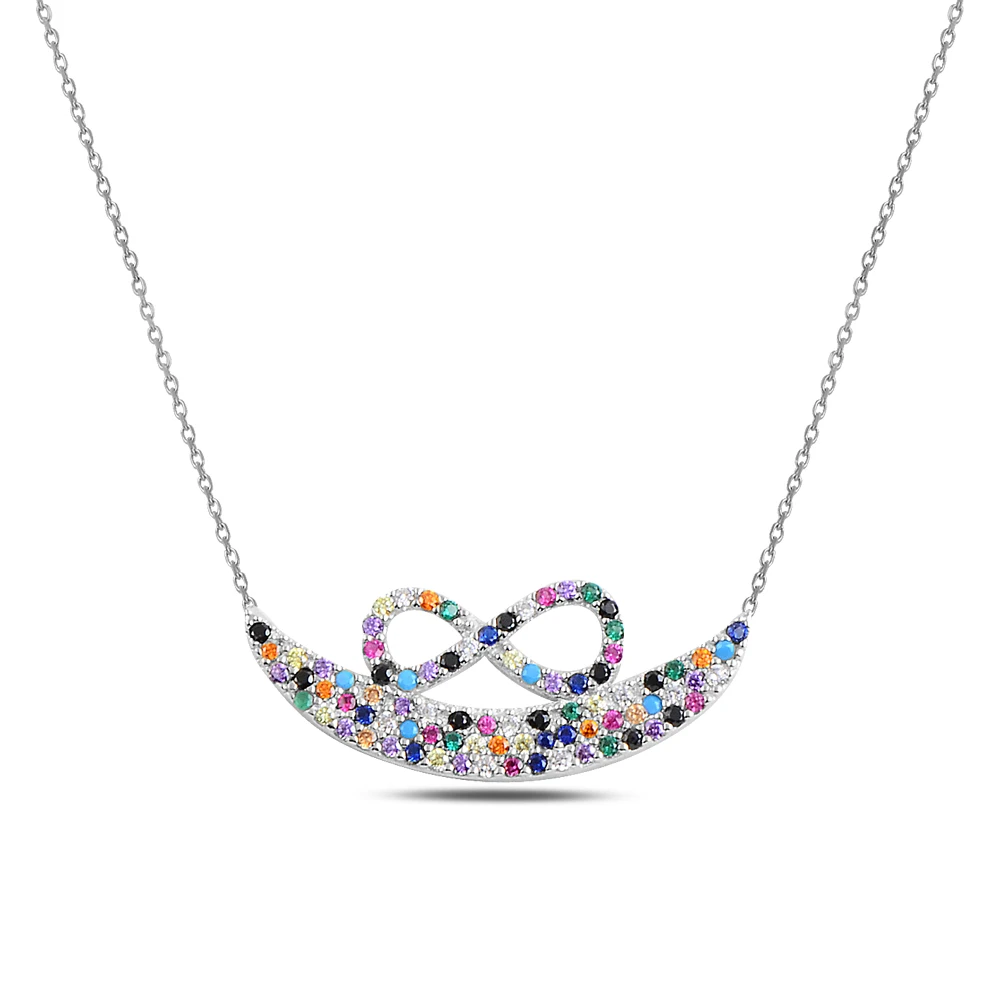 

Silver Kaykl Infinity Necklace