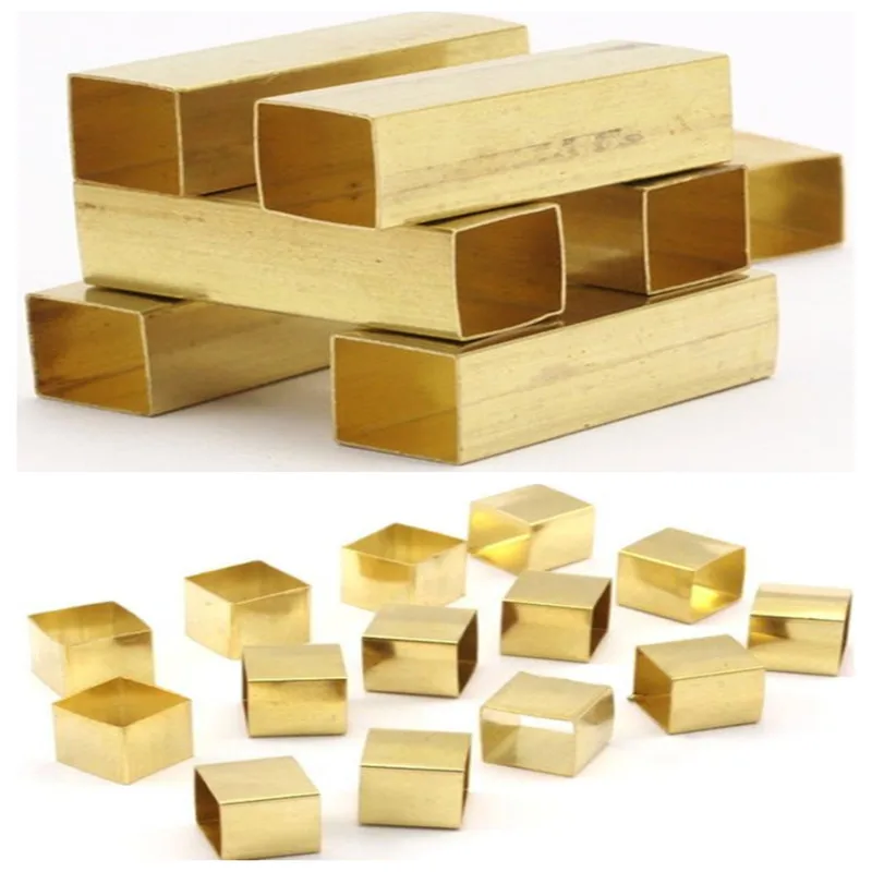 Raw Brass 10&amp12mm Square Tubes.Bs(1516.1517.1519.1518.1515.1509.1506.1510.1514.1511.1508.1512.1505.1513.1507. | Украшения и