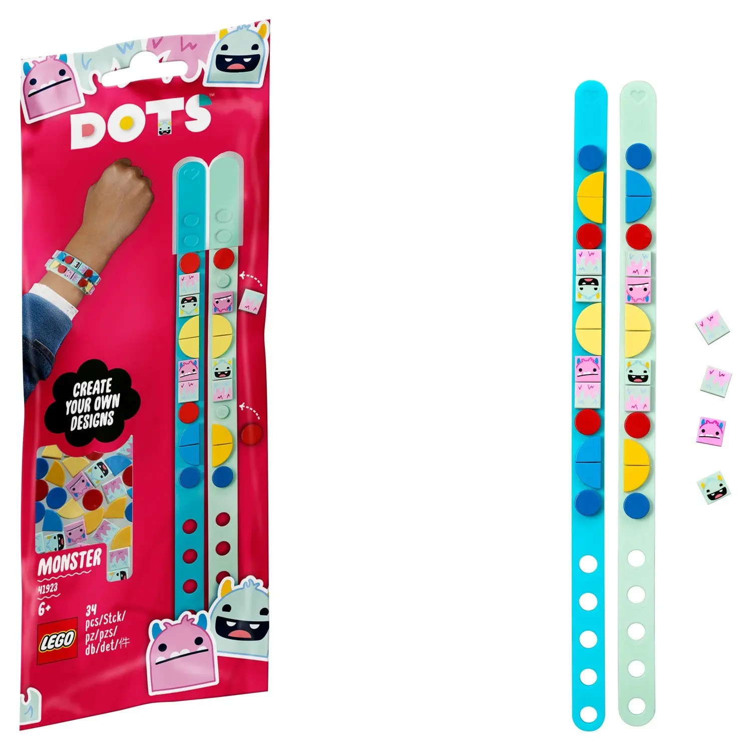 Lego Dots 41923 Браслет Монстры