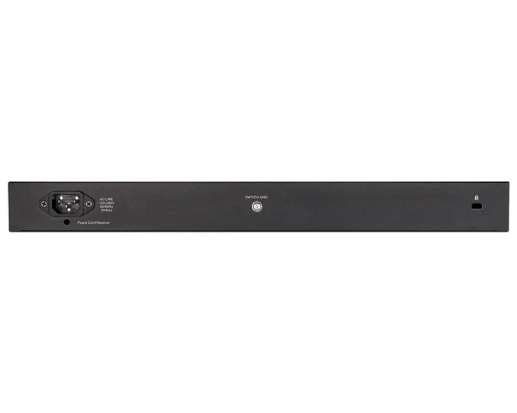 D-Link DGS-1026X/A1A L2 Unmanaged Switch with 24 10/100/1000Base-T and 2 10GBase-X SFP+ ports. 16K Mac address Auto-sensing 8 |
