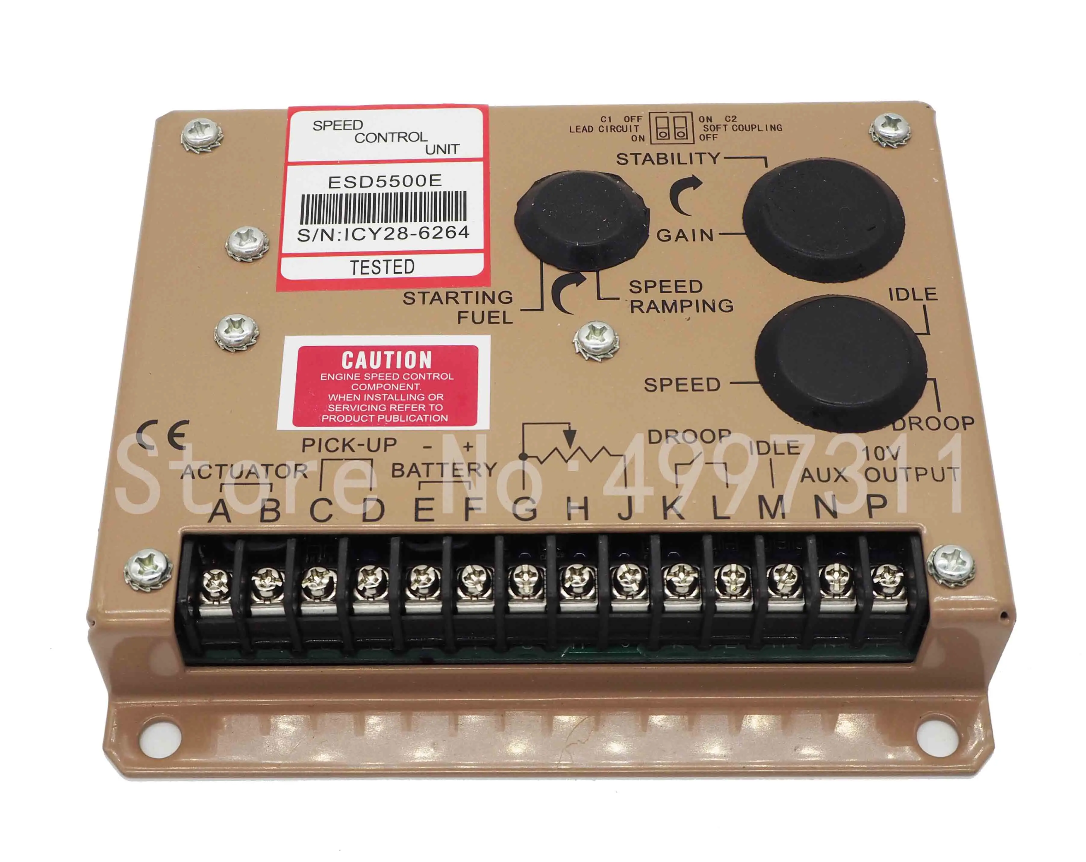 Высшее качество! Контроллер скорости генератора ESD5500E горячая Распродажа ESD 5500E
