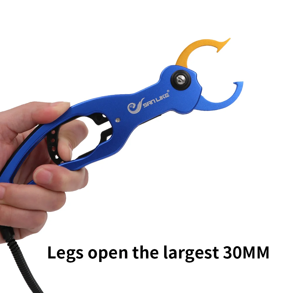Aluminum Alloy Fishing Grip Portable Fish Lip Trigger Lock Tackle Gripper Grabber Grab Tool Tools | Спорт и развлечения