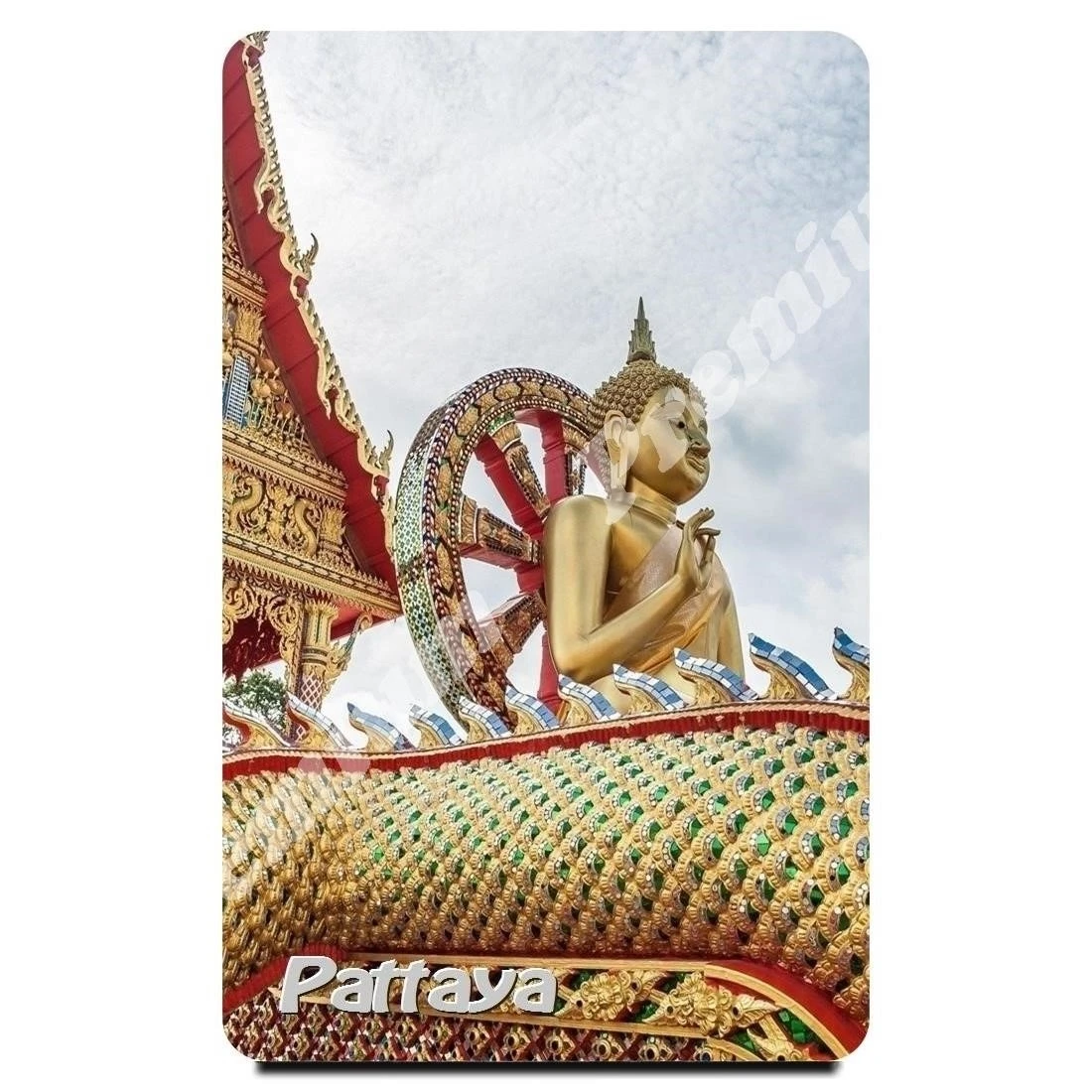 Паттайя Тайланд Сувенирный подарочный магнит|Магниты на холодильник| |
