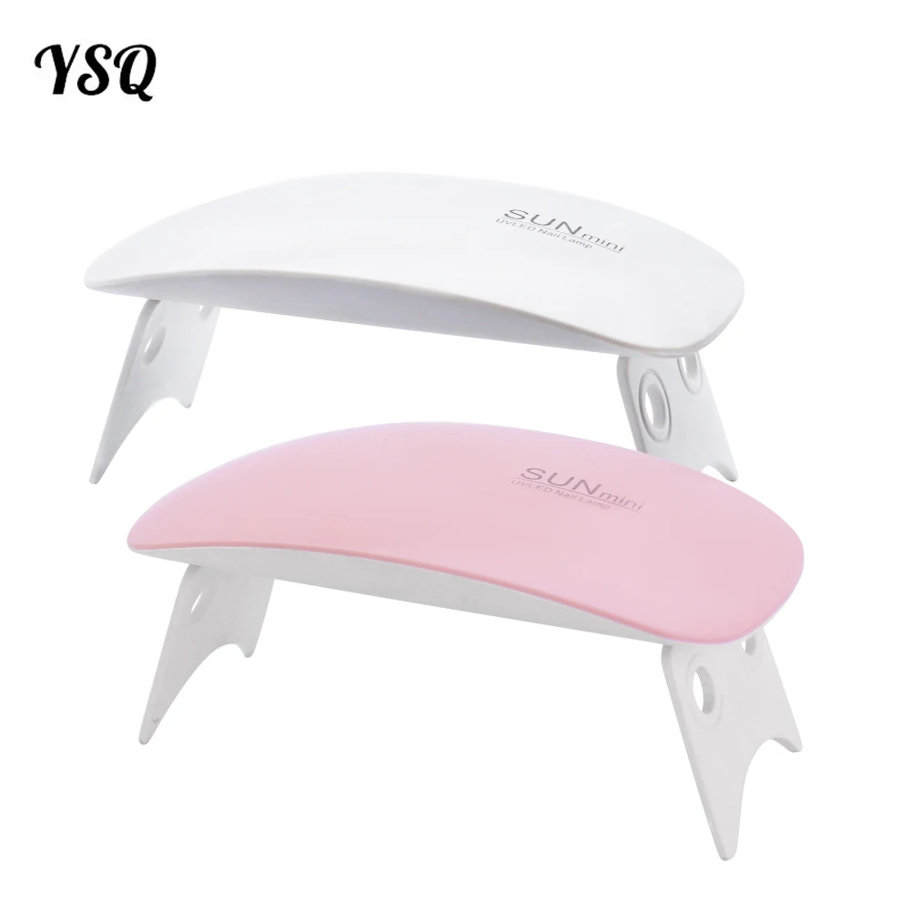 Мини лампа для ногтей УФ светодиодная сушки оборудование дизайна YSQ портативный