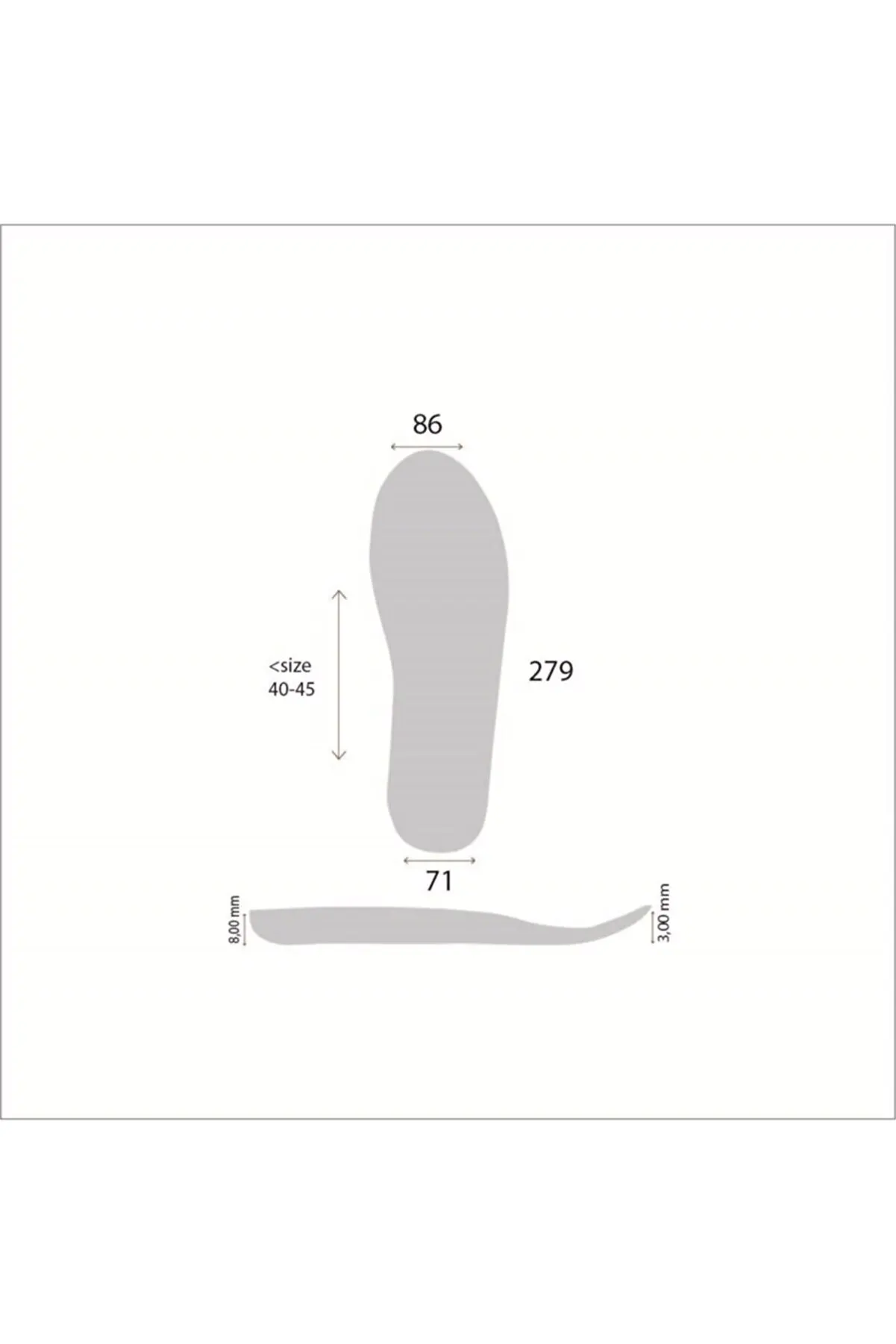 Gel Activ Work Insoles Men - Women Orthopedic Feet Soles Pad For Non-Leather Casual Flat Shoes Sneaker Boots Comfort Non-Slip