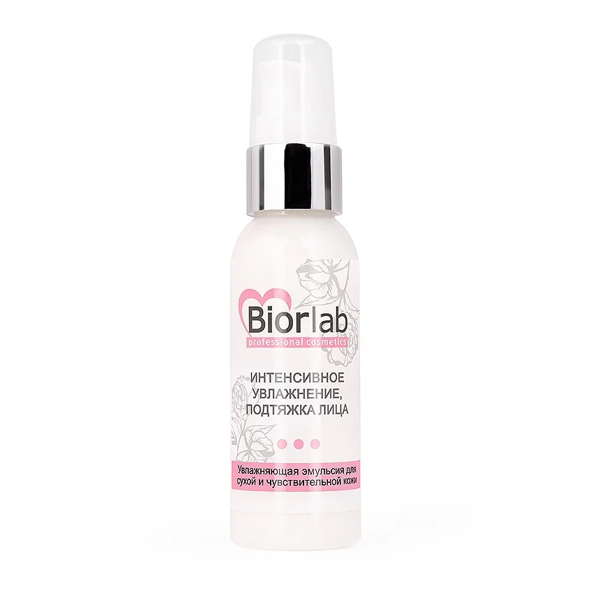 Дневная увлажняющая эмульсия BIORLAB для сухой и чувствительной кожи 50 г|Эмульсия| |