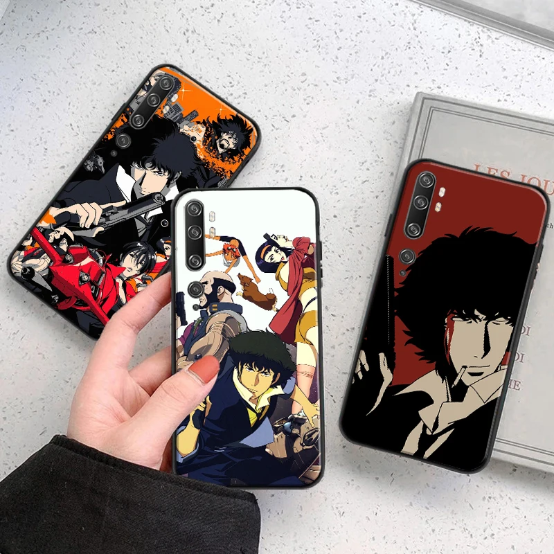 

Anime Cartoon Space Cowboy Bebop Phone Case For Xiaomi CC9 CC9e 10S 10 Pro Lite 11 11 Lite Pro Ultra Note 10 Pro Back Cover