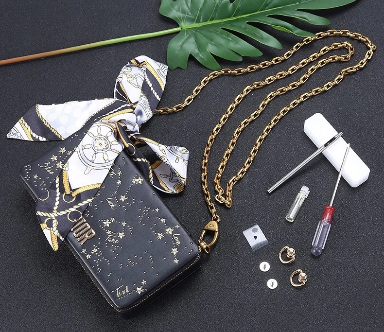 Качественный набор сумок и цепочек сделай сам с цепочкой через плечо для