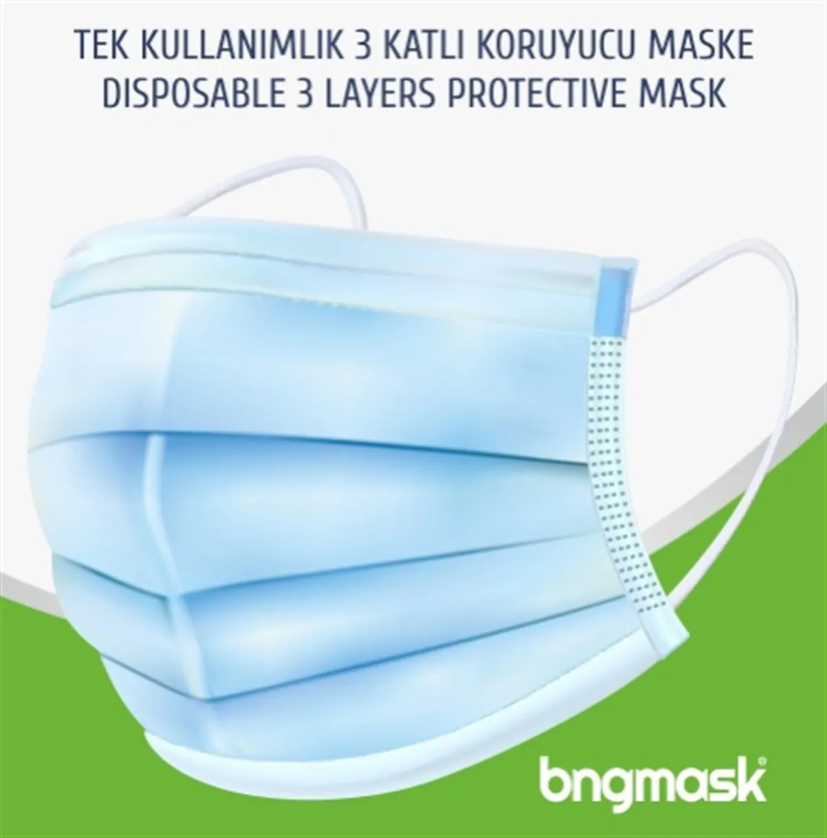 

Hse Nr Certified Surgical Mask 50 Pcs/Box EN 149:2001 High Quality Mask Layer Medical Fluid Protection, 98% BFE, EN14683:2019