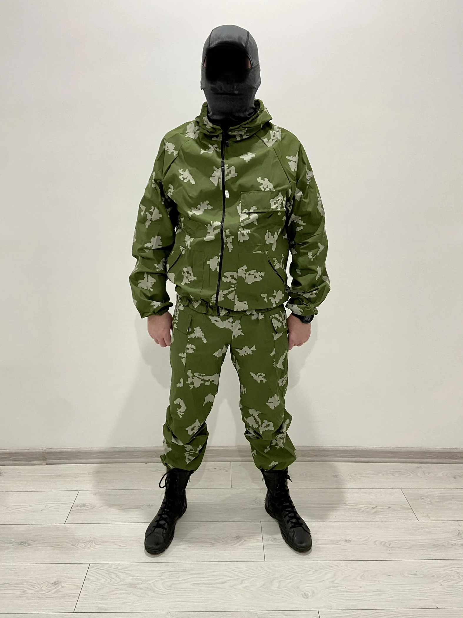 камуфляжный костюм летний маскировочный халат Березка тонкий | Спорт и