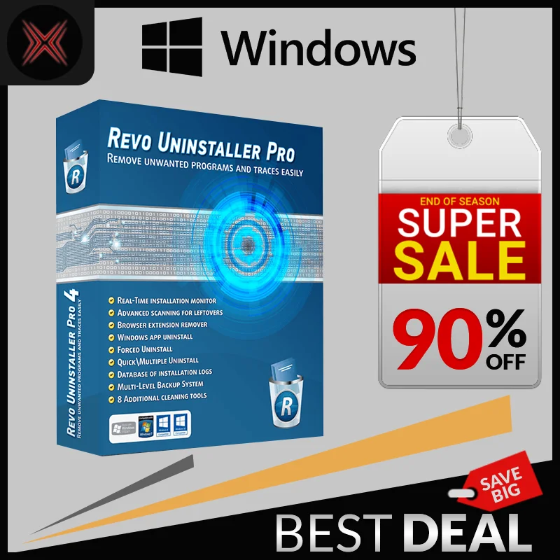 

Revo Uninstaller Pro license for life