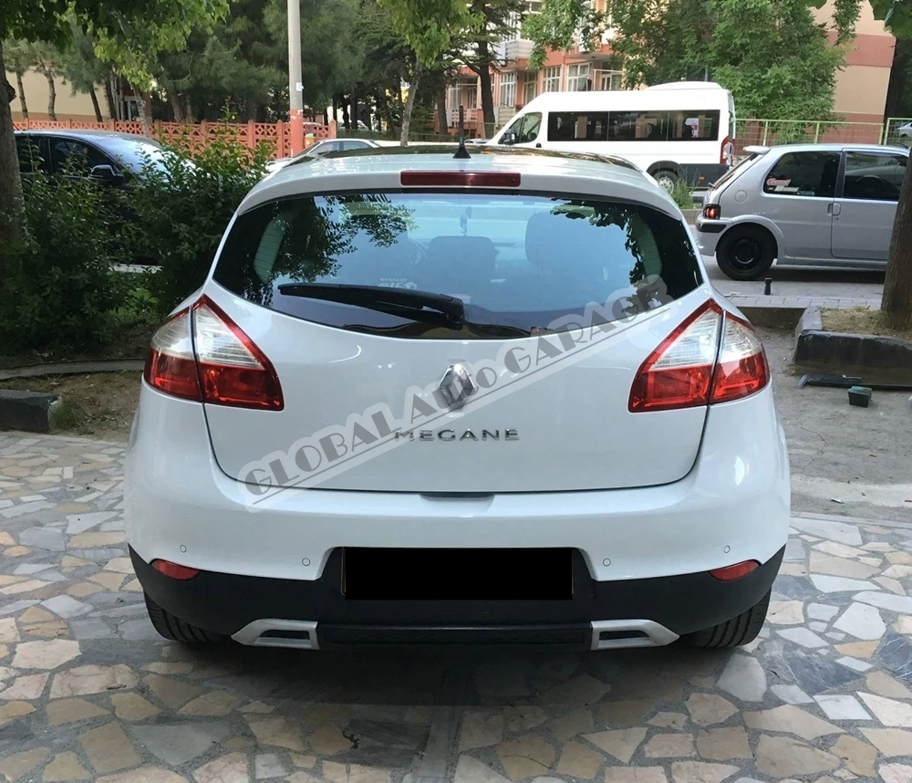 Рассеиватель для заднего бампера Renault Megane 3 2009 2010 2011 2012 2013 2014 2016 | Автомобили и