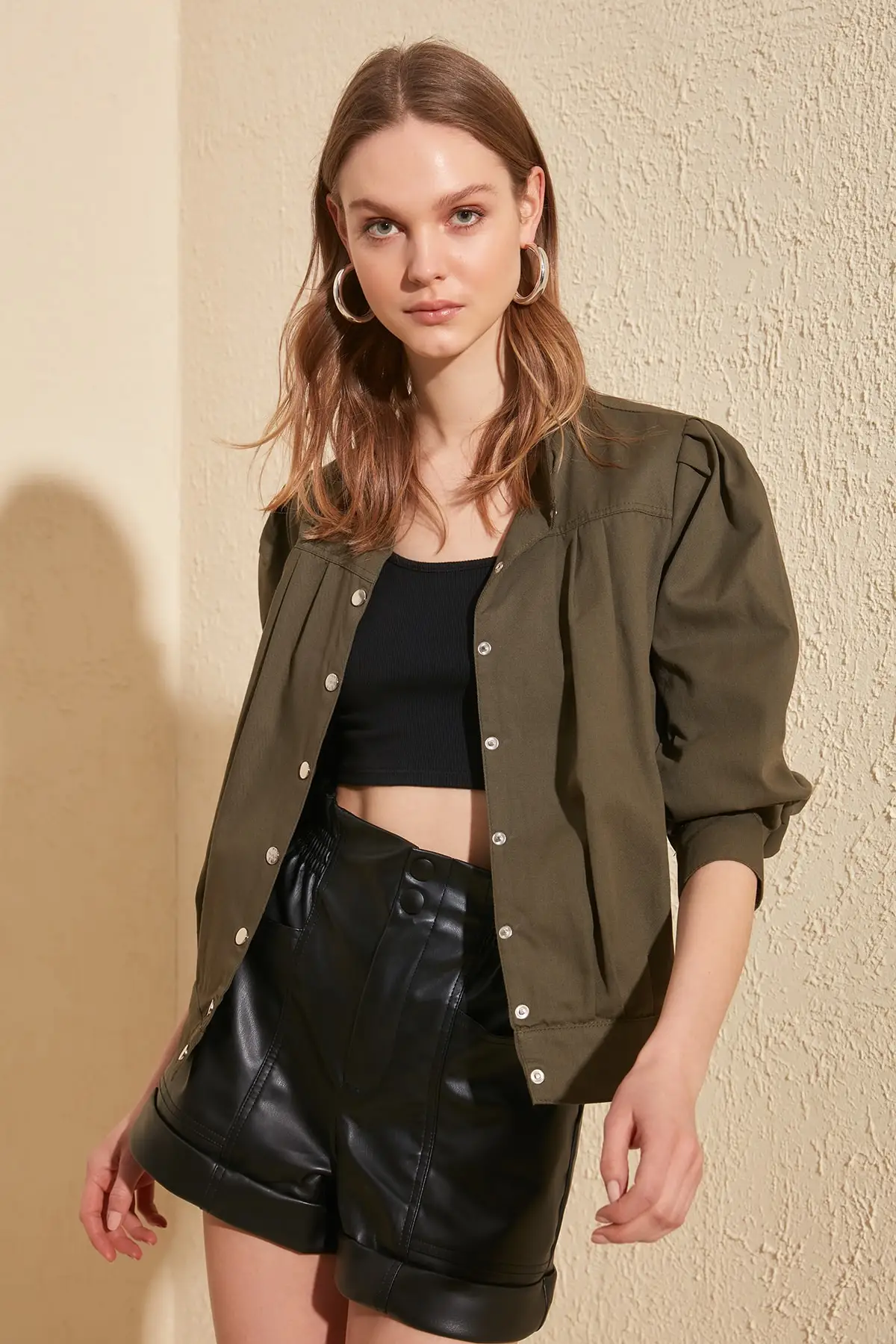 Трендовая Базовая куртка TWOSS20CE0130|Женские куртки| |