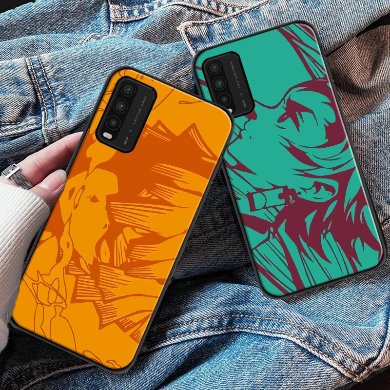 

Cartoon Japan Anime Demon Slayer Phone Case For Xiaomi Redmi 9 9i 9AT 9T 9A 9C Note 9 9T 9S 9 Pro 5G Kimetsu No Yaiba Cover