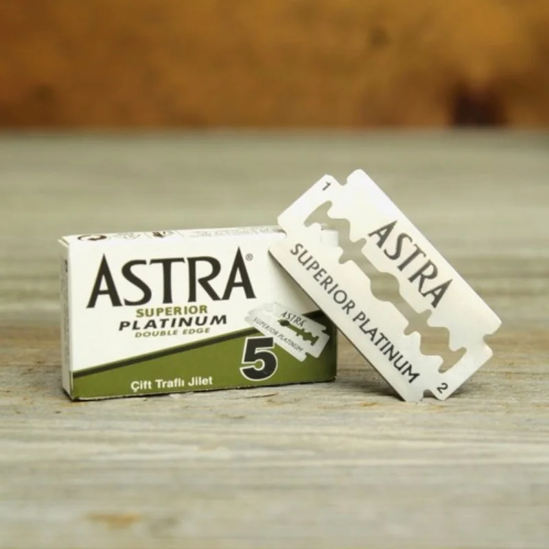 Двойные лезвия для бритвы Astra Superior Platinum|Бритва| |