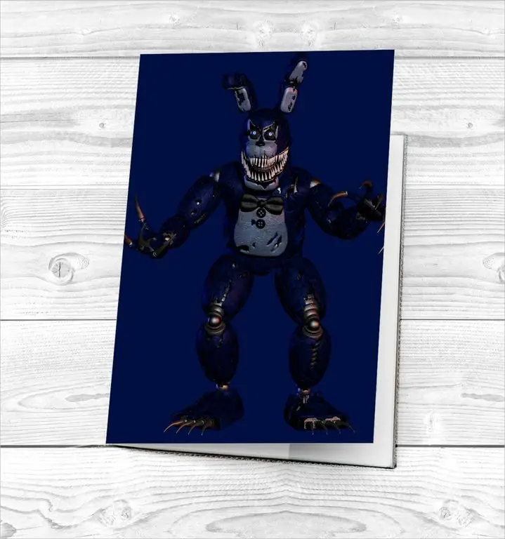 Обложка на паспорт 5 Ночей с Фредди Five Nights at Freddy's ФНАФ Аниматроники №15 | Багаж и