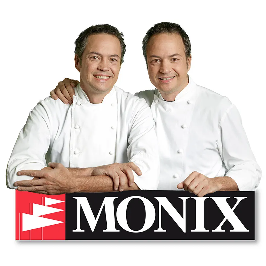 MONIX Presto - Set pots 4 + 6 литров нержавеющая сталь 18/10 подходит для всех видов кухонь газа