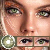 NEW Bio-essence Pair Color Contact Lenses for Eyes Natural Brown Lenses Beauty Monet lense Blue Lenses Gray Eye Contact
