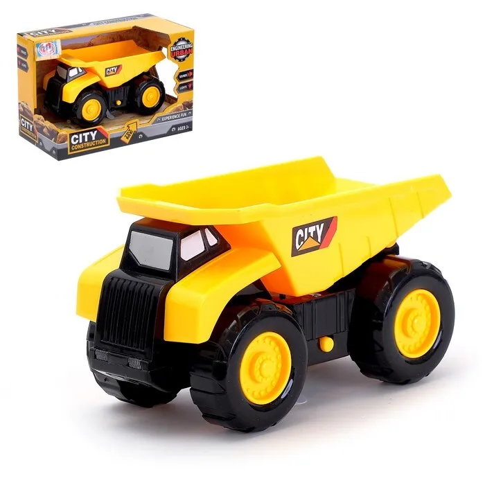 Грузовик инерционный &quotКарьерный самосвал&quot световые и звуковые эффекты 432910 |