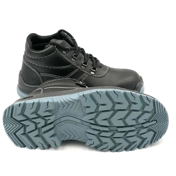 Мужская Нескользящая рабочая обувь Рабочая со стальным носком защитная