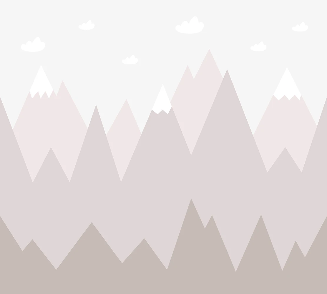 Фотообои категория Детство арт. Т-204 Розовые горы | Обустройство дома